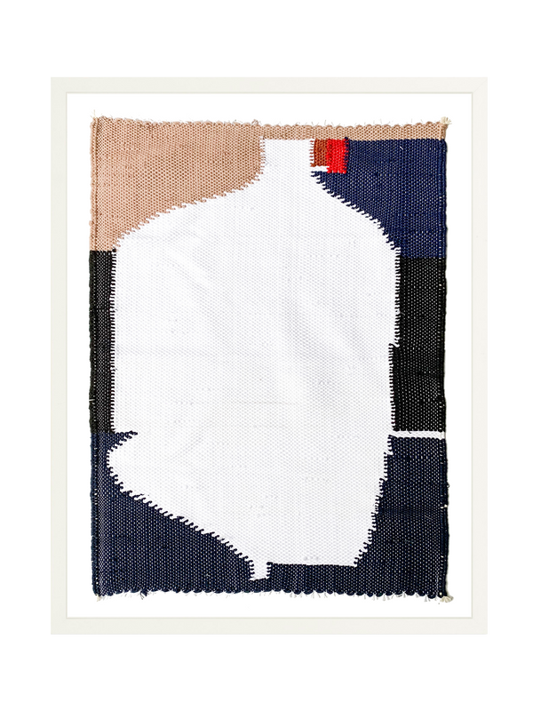 Woven Vessel 1 — White frame