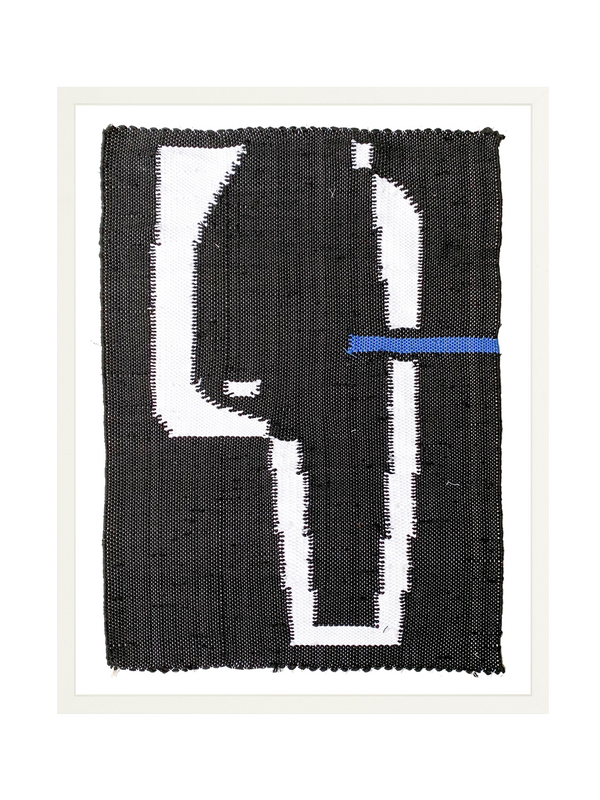 Woven Vessel 3 — White frame